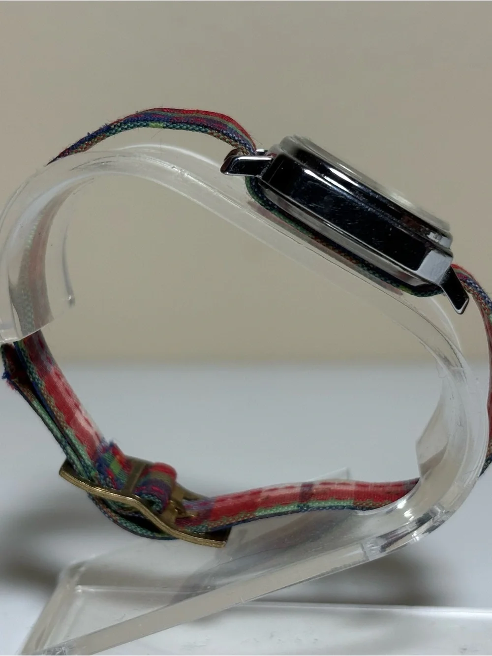 Vintage Armitron Red Digital Leather Strap Watch - 45/8632 C63GL130G